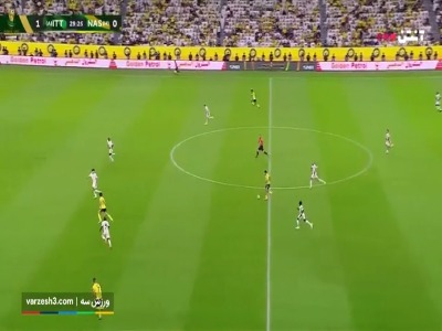 گل اول النصر به الاتحاد (گابریل)