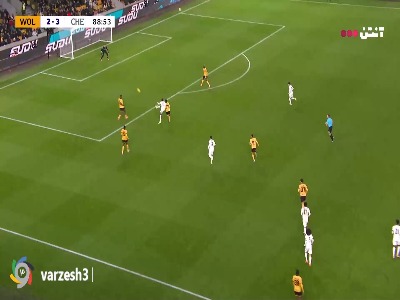 شوت فوقالعاده؛ گل چهارم چلسی توسط گیتنز در دقیقه ۸۹