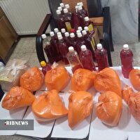 کشف و جمع‌آوری ۱۳ کیلوگرم رنگ غیرمجاز زعفران از کارگاه خانگی در اسفراین