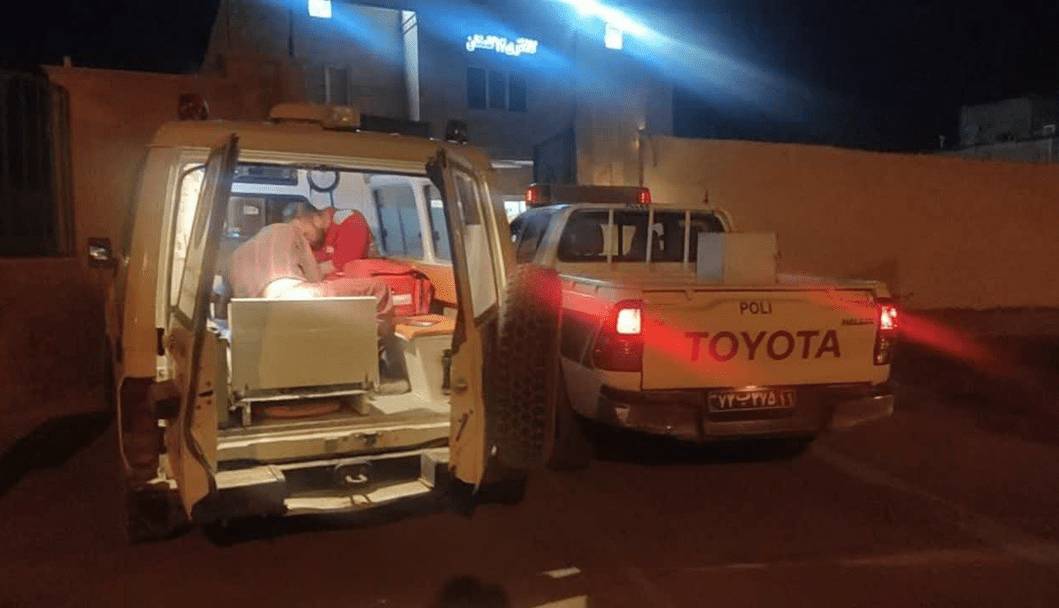 نجات مرد راه گم کرده در گلمکان خراسان رضوی