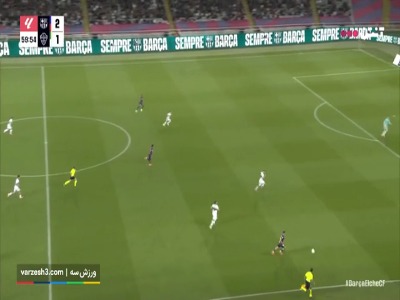 گل سوم بارسلونا به الچه (رشفورد)