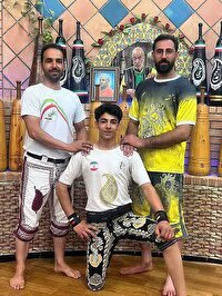 درخشش پهلوان کدکن تربت حیدریه در مسابقات زورخانه ای خراسان رضوی