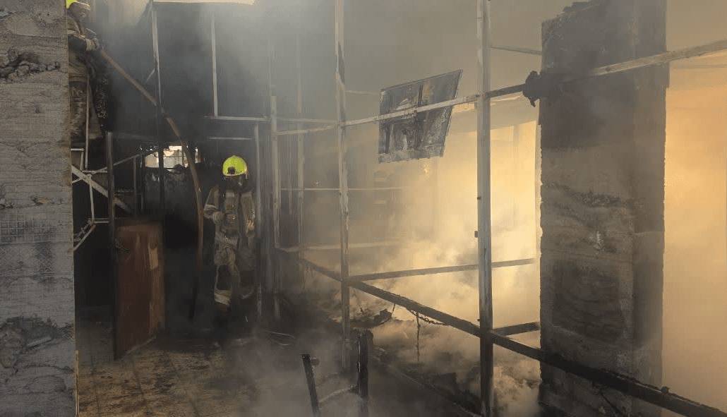 آتش‌سوزی یک هتل  در مشهد مهار شد