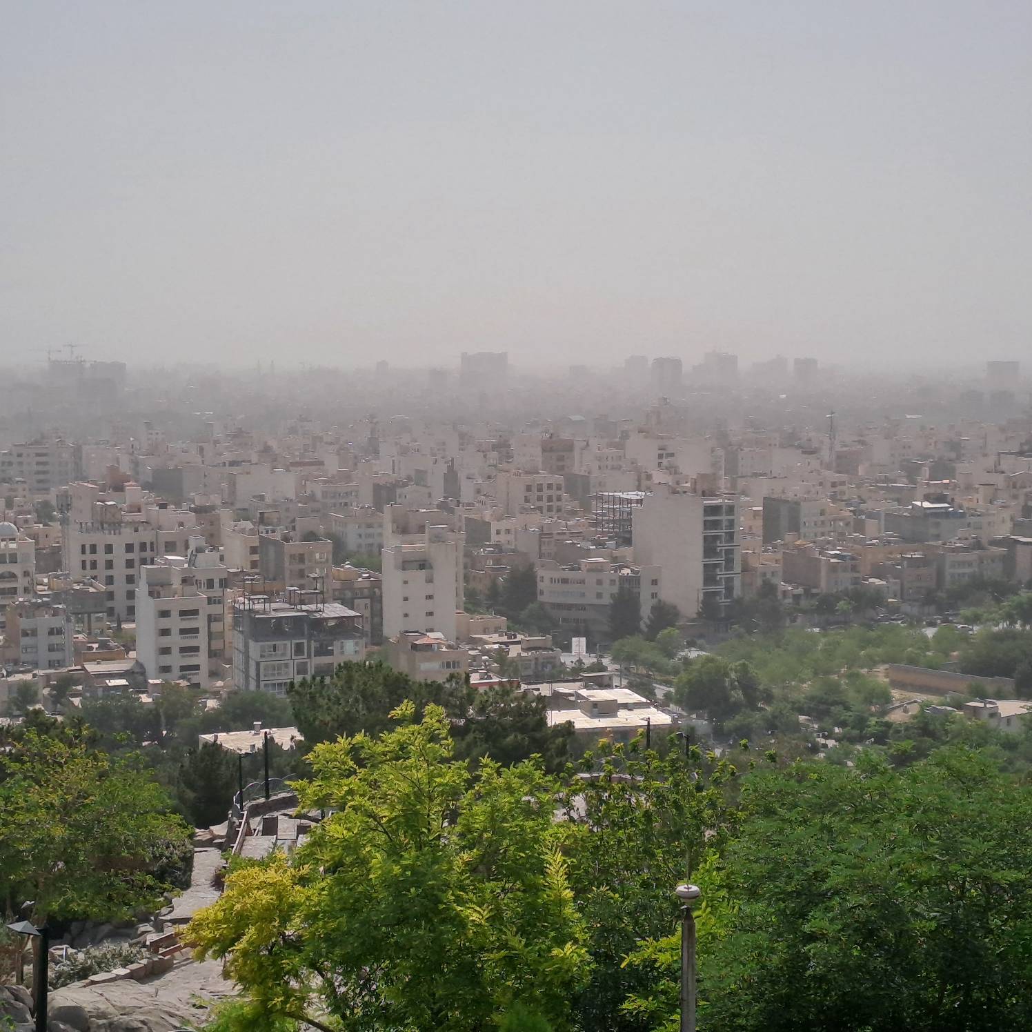 آلودگی به هوای مشهد بازگشت، شنبه ۱۷ آبان ۱۴۰۴