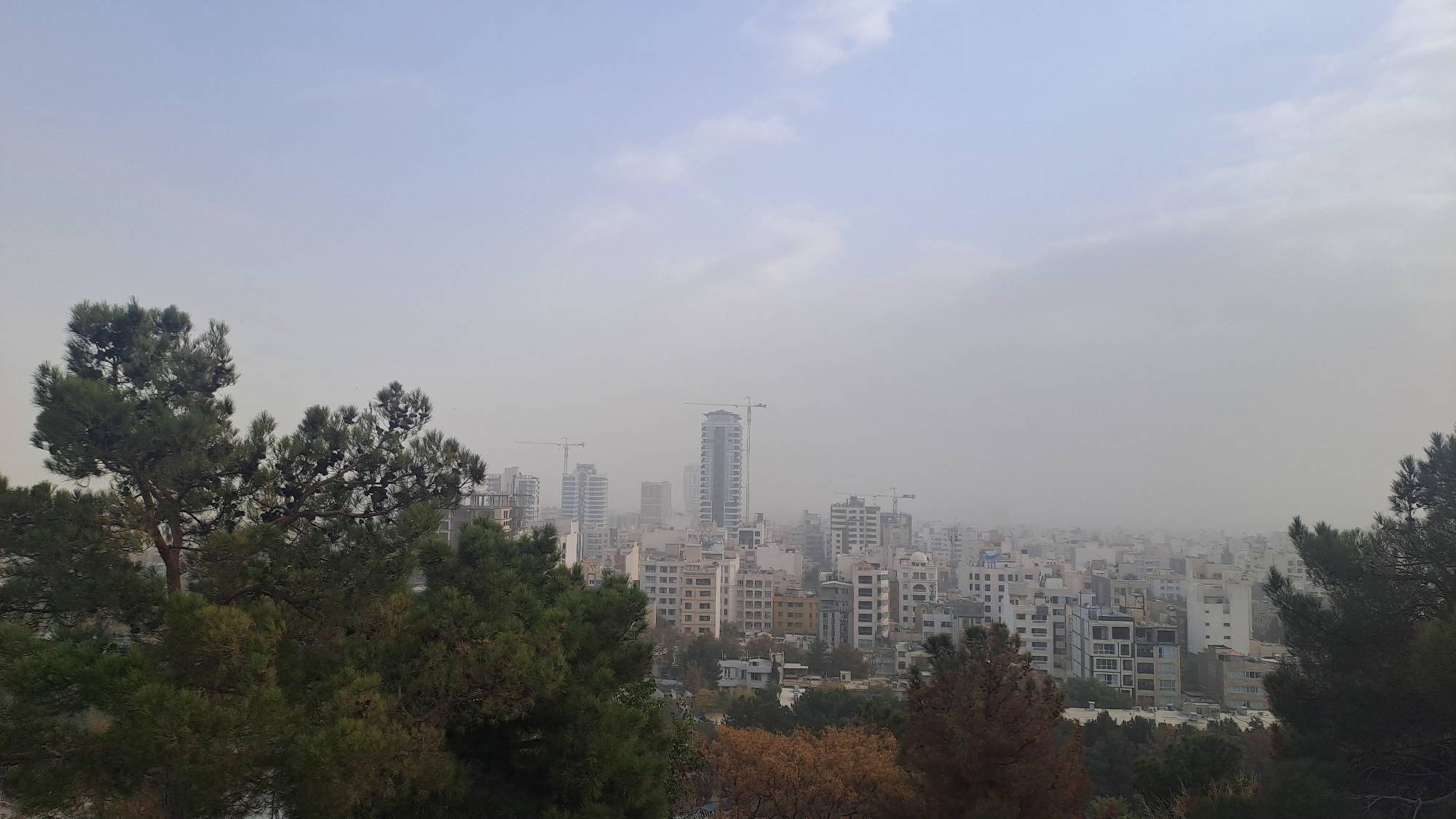 هوای ناسالم کلانشهر مشهد امروز، ۱۸ آبان برای دومین روز متوالی