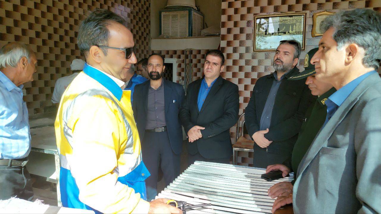 آمادگی ۹۵ درصد نانوایی‌های بردسکن در مقابله با بحران سوخت