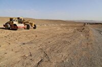 مراسم قرعه‌کشی اراضی طرح نهضت ملی مسکن در روستای اوندر کوهسرخ