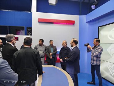 بازدید رئیس سازمان صدا و سیما از مرکز خراسان رضوی
