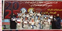 درخشش دختران کاراته‌ کار بردسکن در مسابقات کشوری