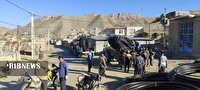 آغازخط انتقال آب از چاه جدید روستای میانزو در بخش گرمخان بجنورد