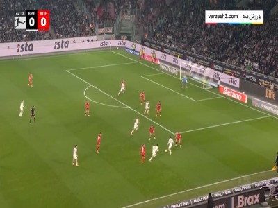 خلاصه بازی مونشن گلادباخ ۳ - کلن ۱