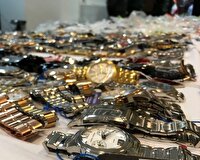 کشف ساعت‌های مچی قاچاق در کوهسرخ