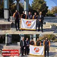 اعزام تیم تنیس خاکی کارگران آلومینای جاجرم به مسابقات قهرمانی کشور