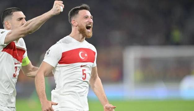 مدافع ترکیه: ما را در جام جهانی خواهید دید
