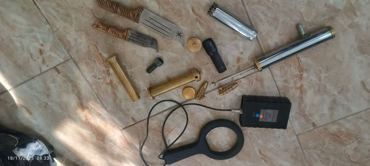 حفاران غیر مجاز غیربومی که به اشیا تاریخی خراسان جنوبی نرسیدند