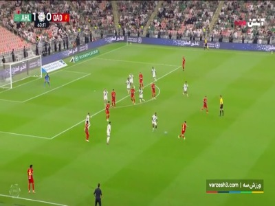 گل اول القادسیه به الاهلی توسط السالم