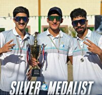 کسب نخستین مدال رسمی تاریخ والیبال ساحلی خراسان رضوی