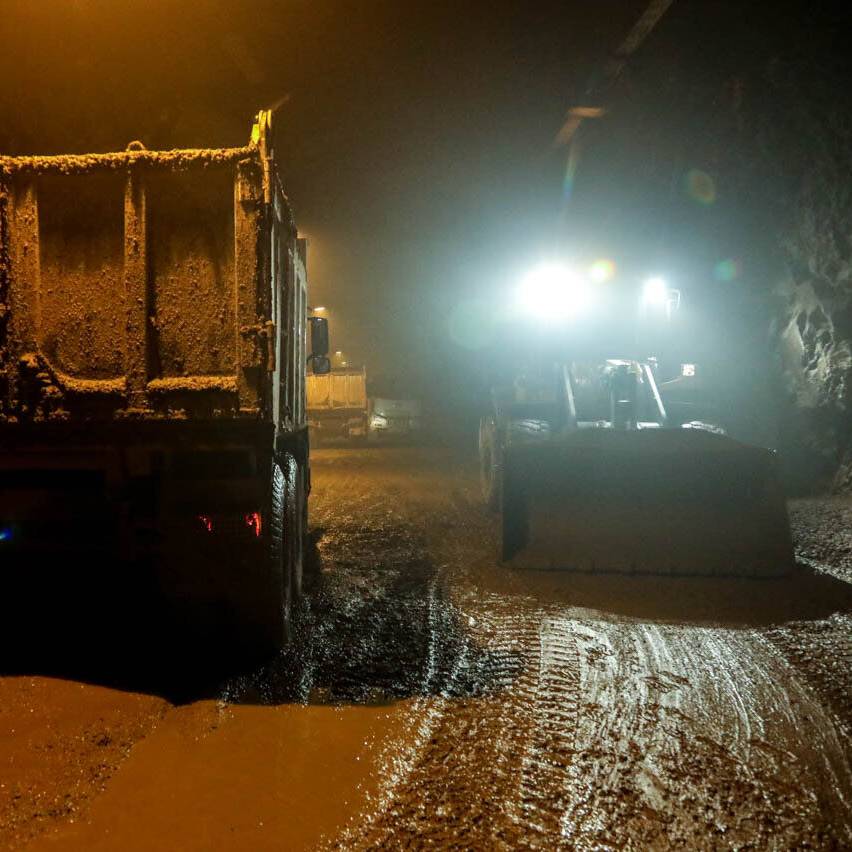 مسیر فیروزه به خوشاب در خراسان رضوی مسدود شد