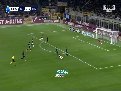 گل اول میلان به اینتر توسط پولیسیک ۵۴