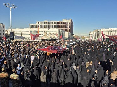 برگزاری اجتماع عزاداران فاطمی در مشهد
