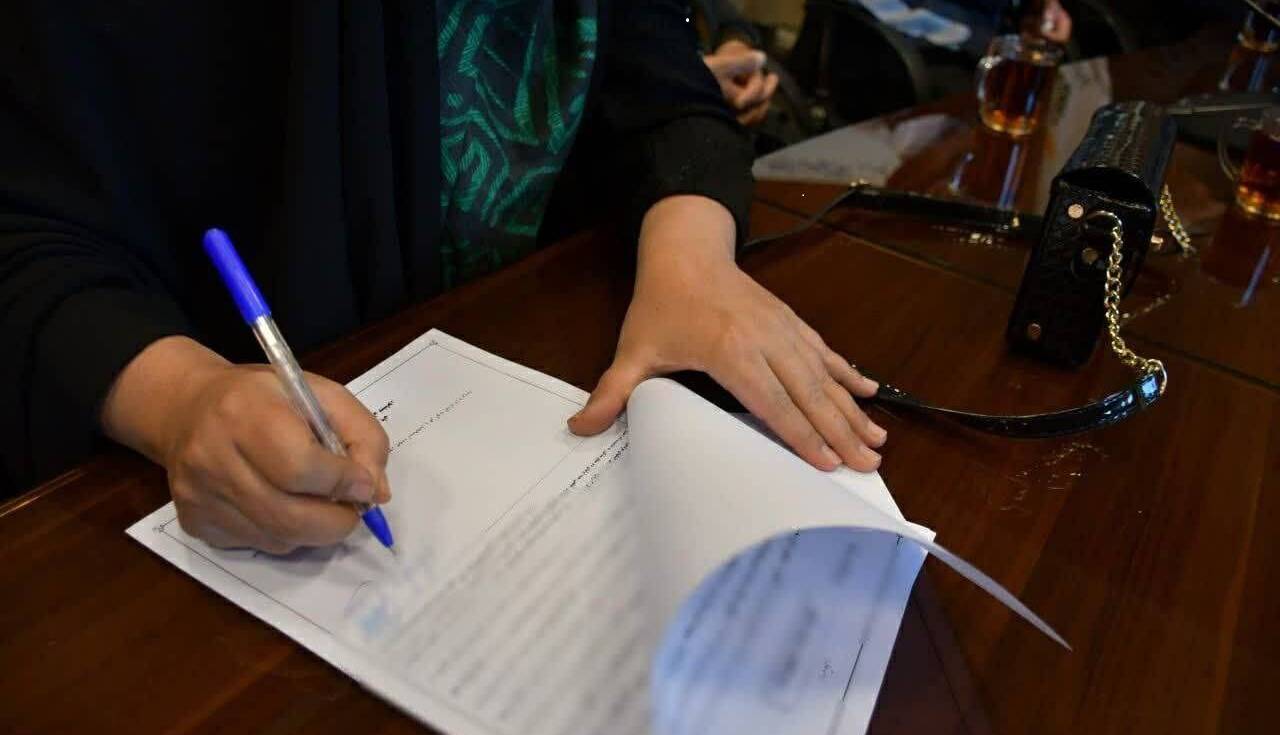 اولیای دم با اجرای پویش مهر فاطمی در نیشابور از اجرای قصاص گذشتند