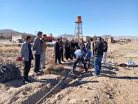 صرفه جویی مصرف آب با اجرای سامانه نوین «پیفلکس» در مزارع زعفران