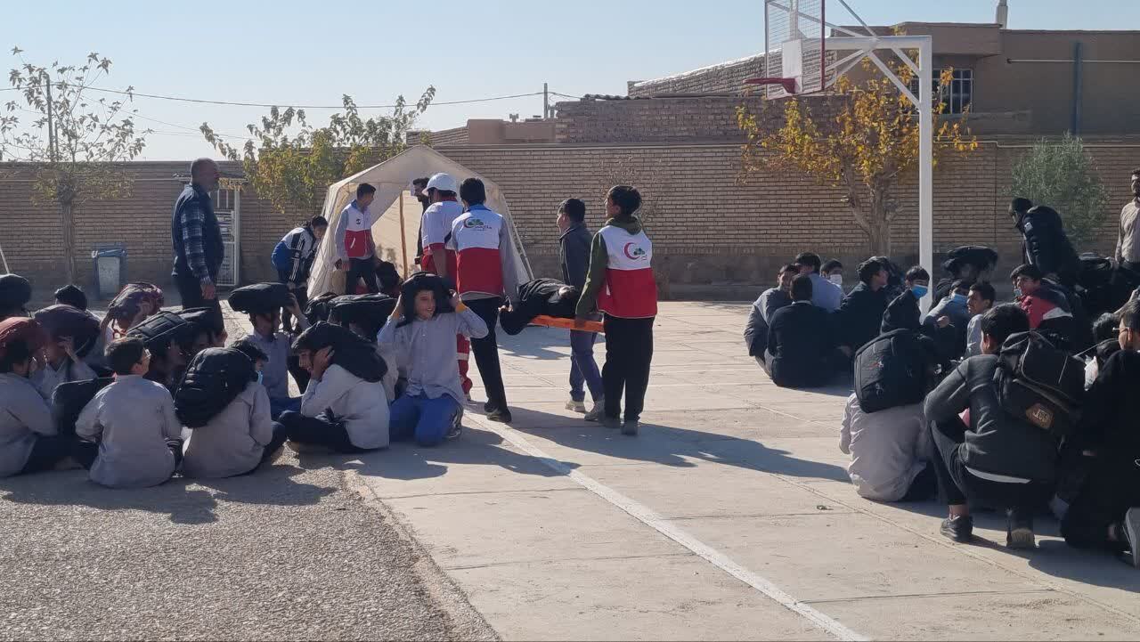 برگزاری مانور زلزله و ایمنی در خراسان جنوبی