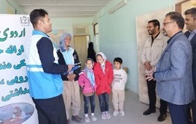 اعزام گروه جهادی بسیج جامعه پزشکی فریمان به روستای خارزار