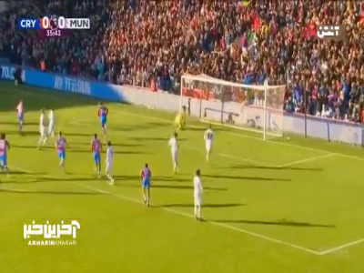 گل اول کریستال پالاس به منچستریونایتد توسط ماتتا در دقیقه ۳۶