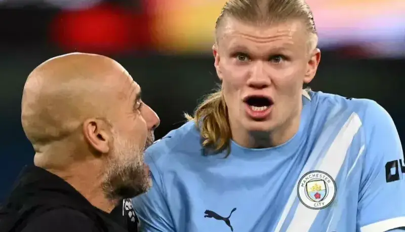 گواردیولا: با هالند حرفم شد چون مثل فودن نیست