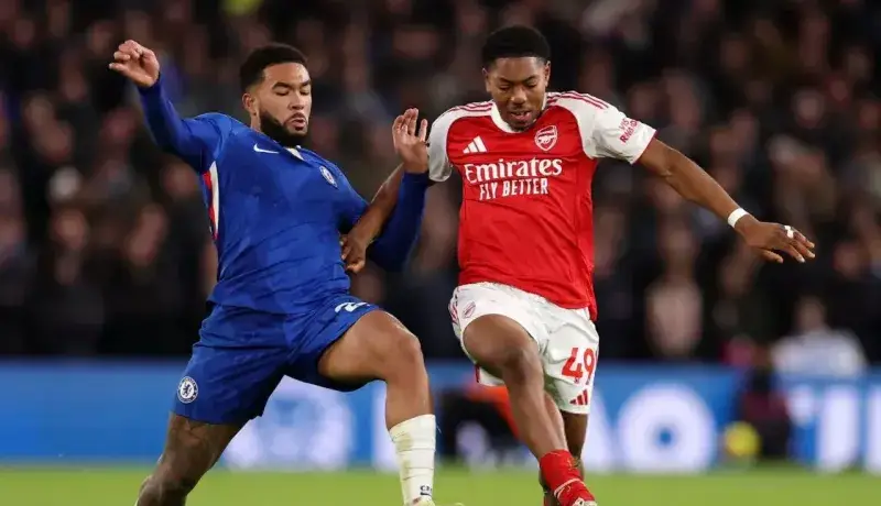 ریس جیمز: خیلی ناراحتم، باید آرسنال را می‌بردیم