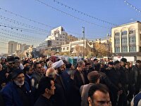 تشییع شهید قاسم علیزاده در مشهد