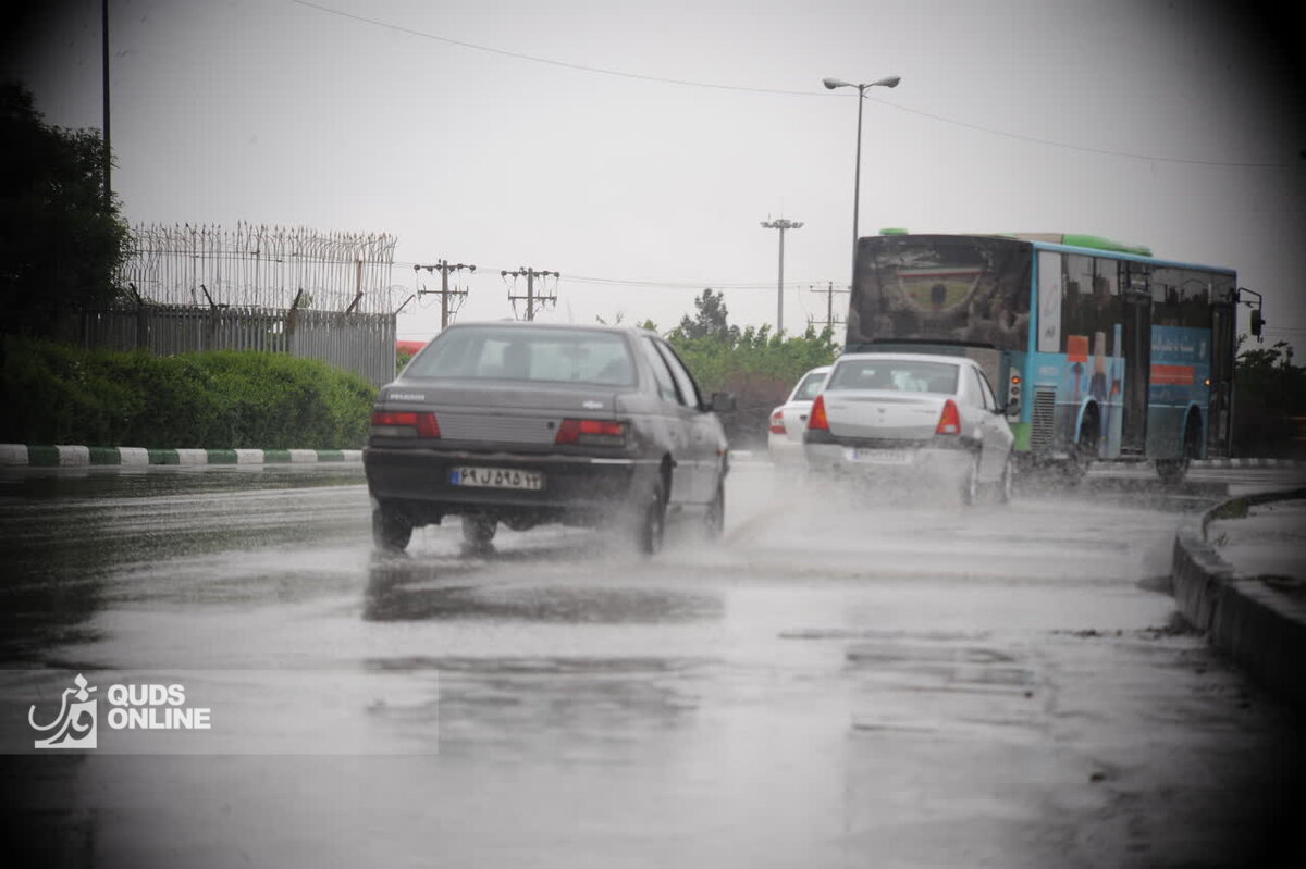 باران هم حریف آلودگی هوای مشهد نشد