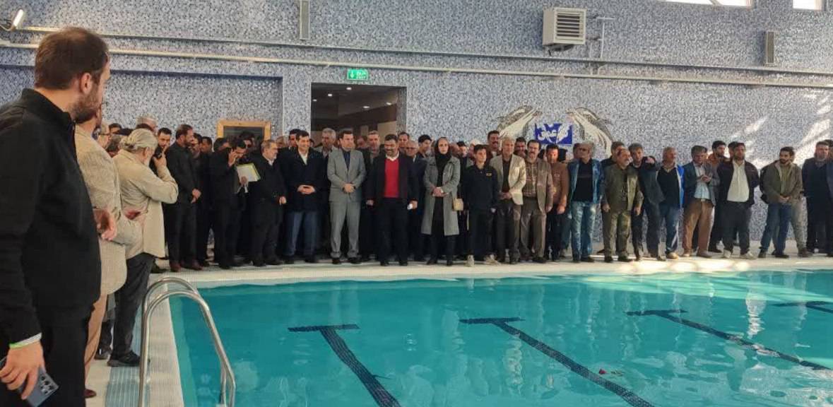 افتتاح استخر شهدای غواص تربت‌حیدریه با حضور وزیر ورزش و جوانان