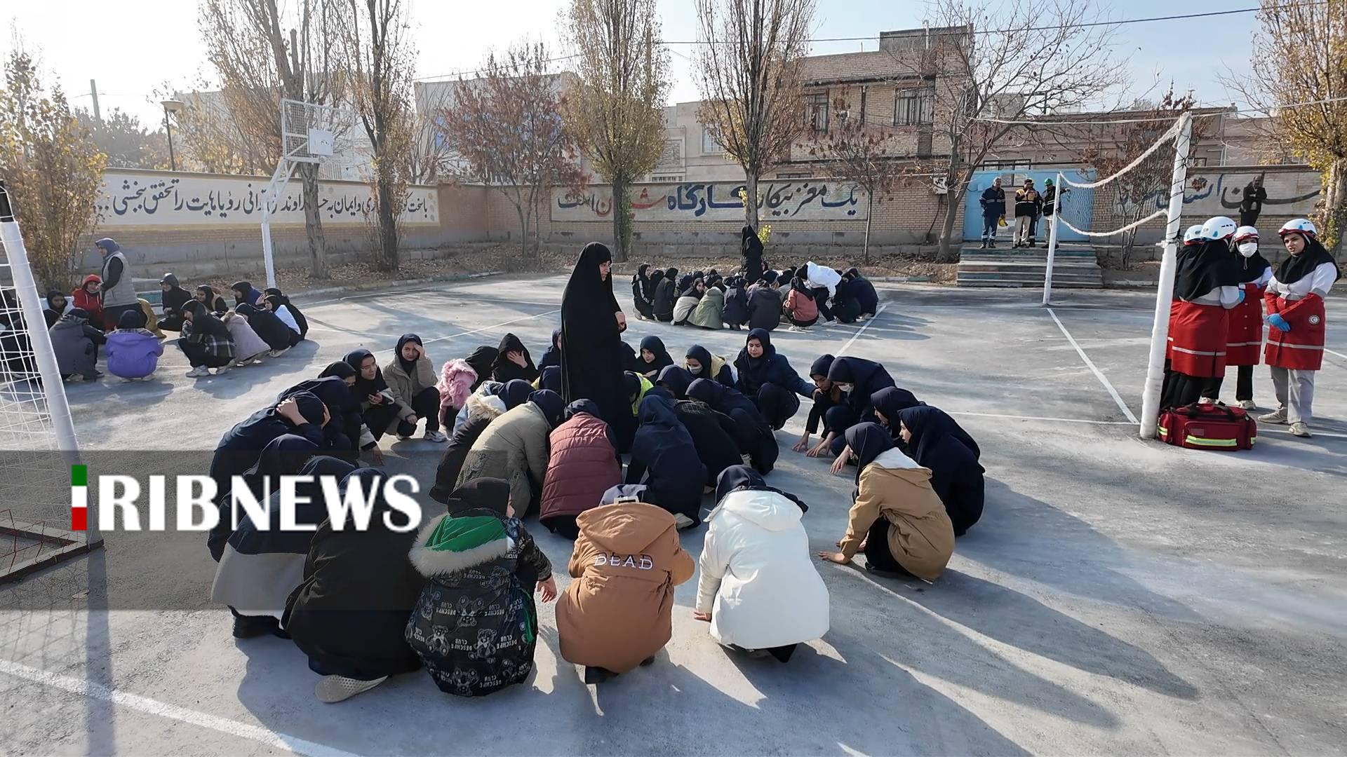 برگزاری مانور سراسری زلزله در قوچان