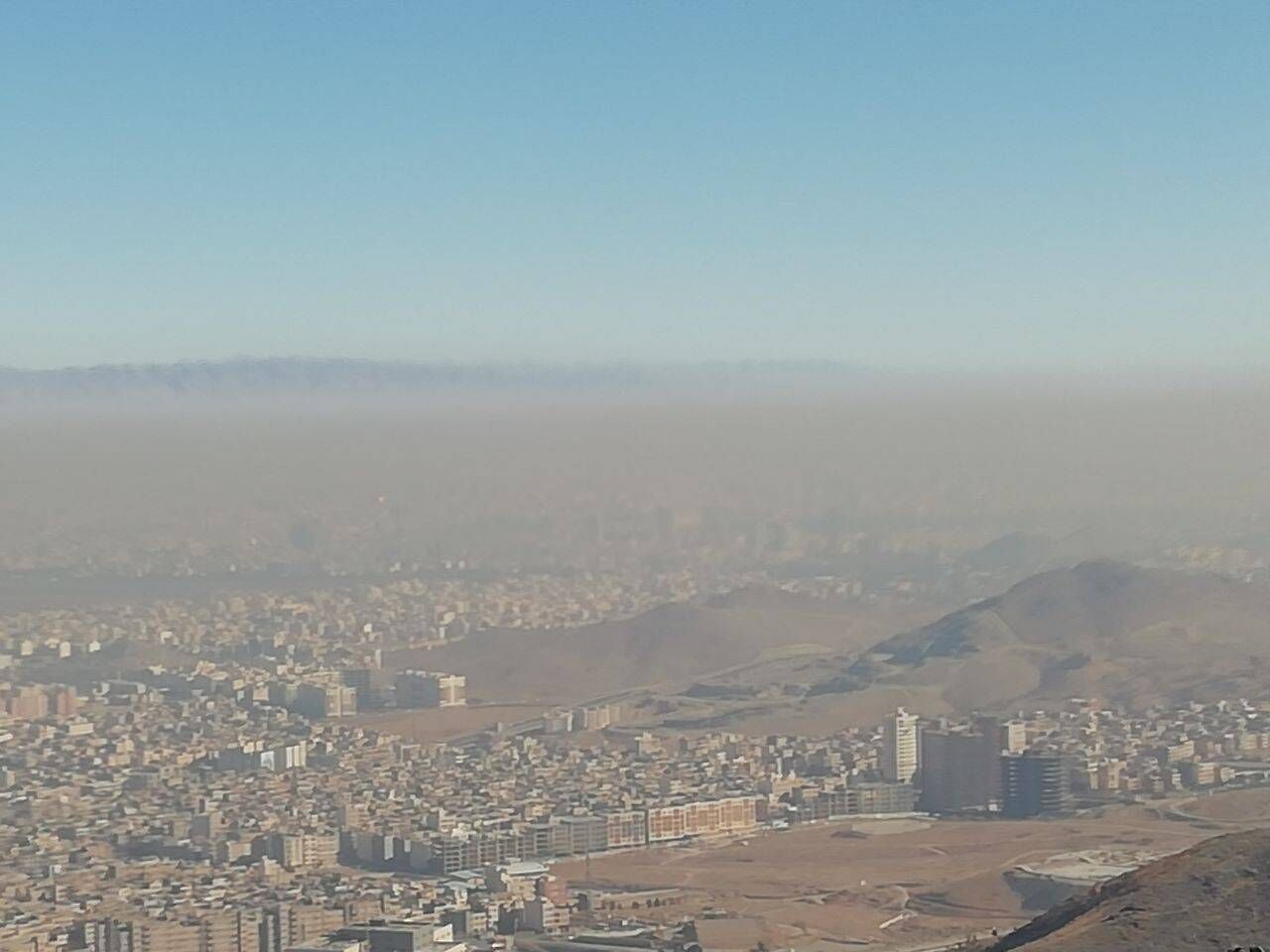 هشدار نارنجی آلودگی هوا در مشهد و تداوم وضعیت ناسالم تا اواخر هفته