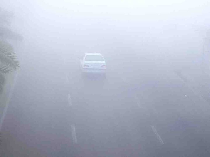 جاده‌های خراسان رضوی، مه آلود و لغزنده