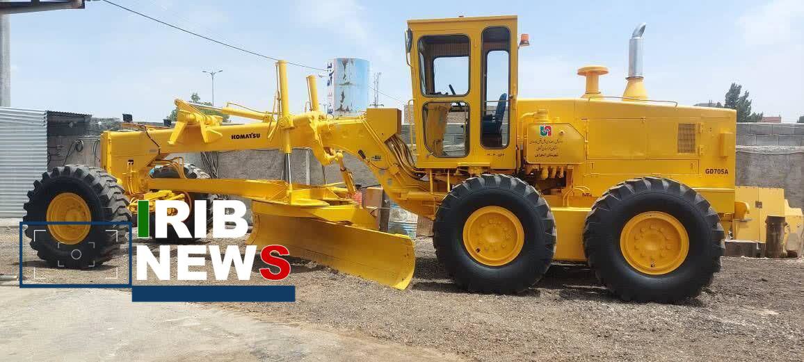 بازسازی و تعمیر ۴ دستگاه ماشین آلات راهداری در خراسان شمالی