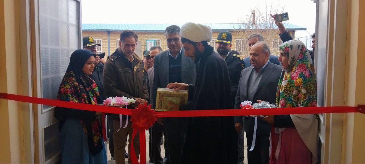 افتتاح یک مدرسه سه‌کلاسه درشهرستان میان‌جلگه