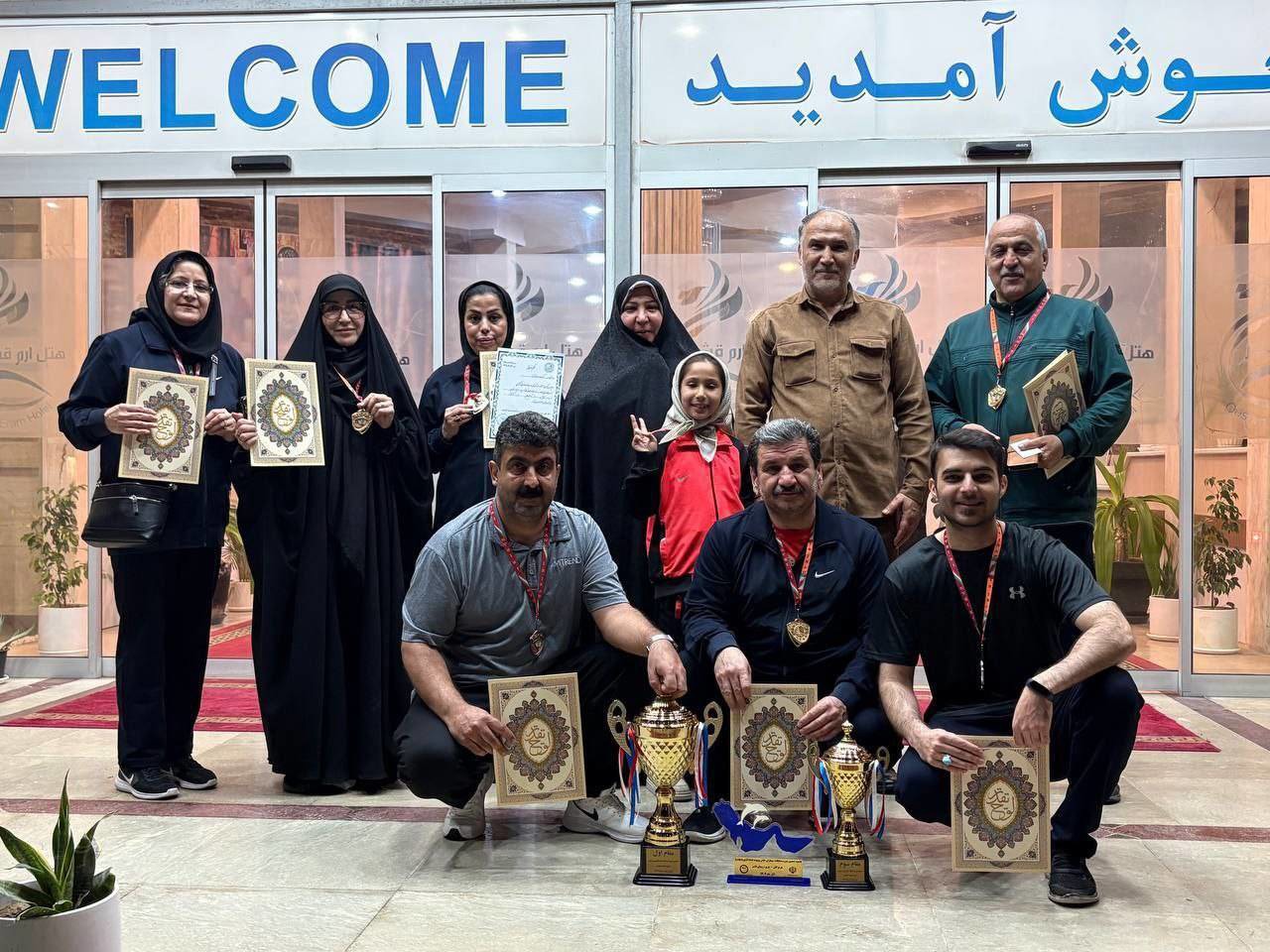 قهرمانی ورزشکاران خراسان رضوی در مسابقات کشوری بیماران خاص و پیوند اعضا