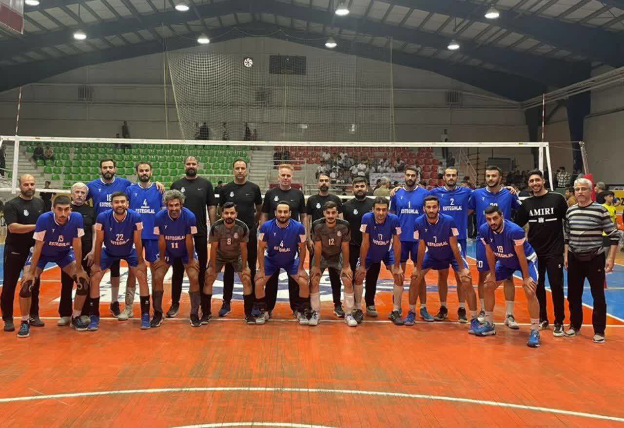 مصاف نمایندگان والیبال خراسان شمالی و کردستان