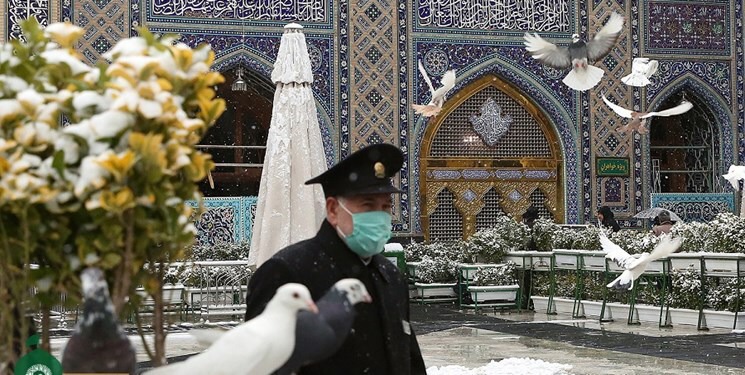 آغاز  بارش مجدد بارش برف در مشهد و سایر شهرستانهای خراسان رضوی