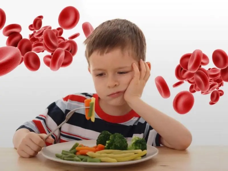 شایع‌ترین علائم کم خونی کودکان