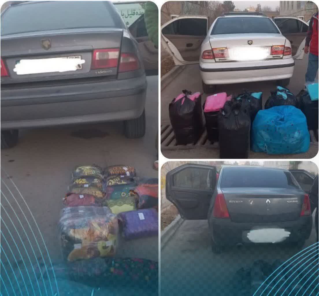 توقیف ۳ خودروی حامل کالای قاچاق در خراسان شمالی