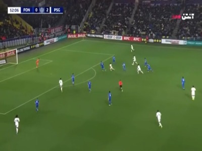 گل سوم پاری سن ژرمن به فونتنی توسط راموس