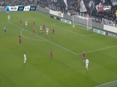 گل دوم یوونتوس به آاس رم توسط اوپندا