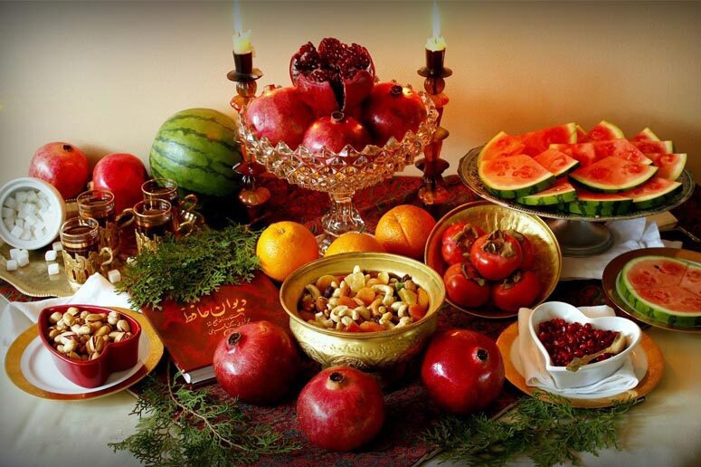 بهترین میوه‌ها و آجیل‌های شب یلدا