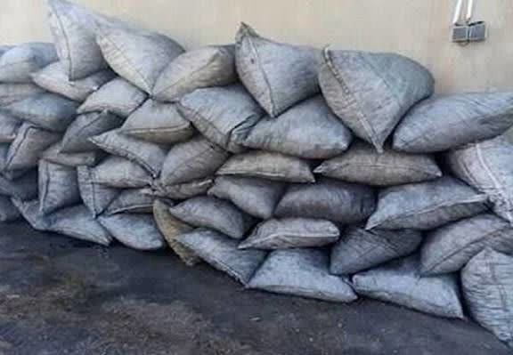 کشف بیش از ۷ تن ذغال قاچاق در ششتمد