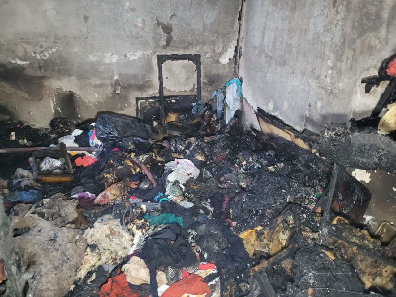 یک کشته در آتش‌سوزی یک مجتمع مسکونی در مشهد