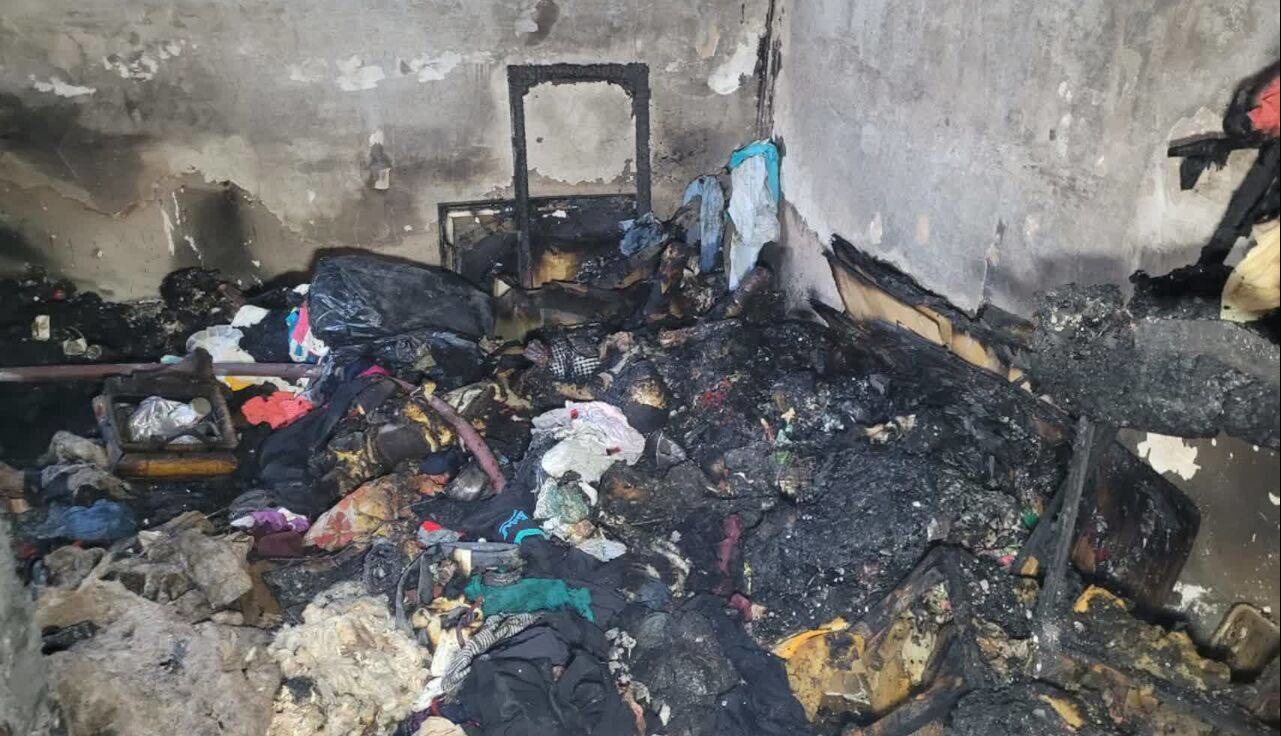 آتش‌سوزی مجتمع مسکونی در مشهد یک کشته برجا گذاشت